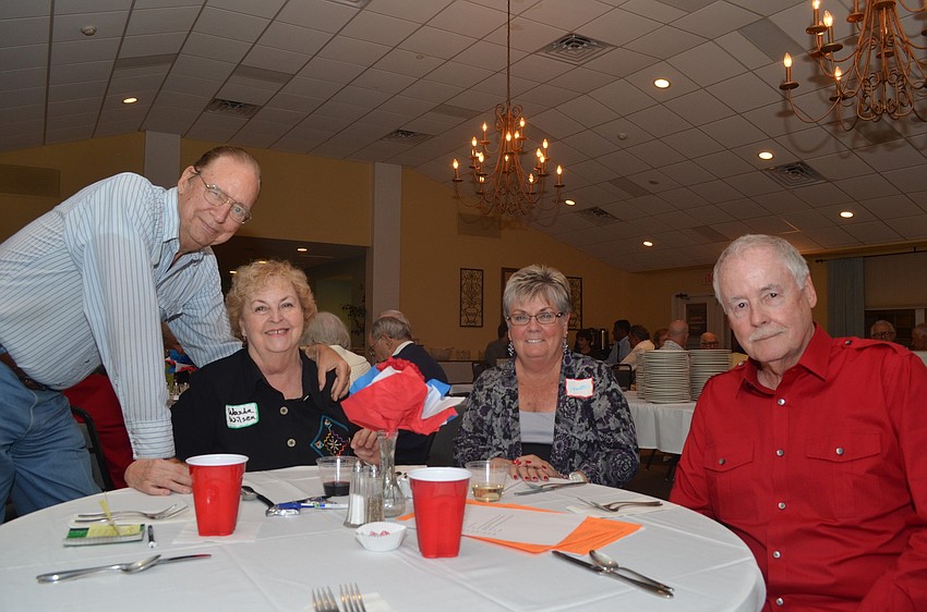 Dick and Wanda Wilsen with Annette and Laird Lazelle
