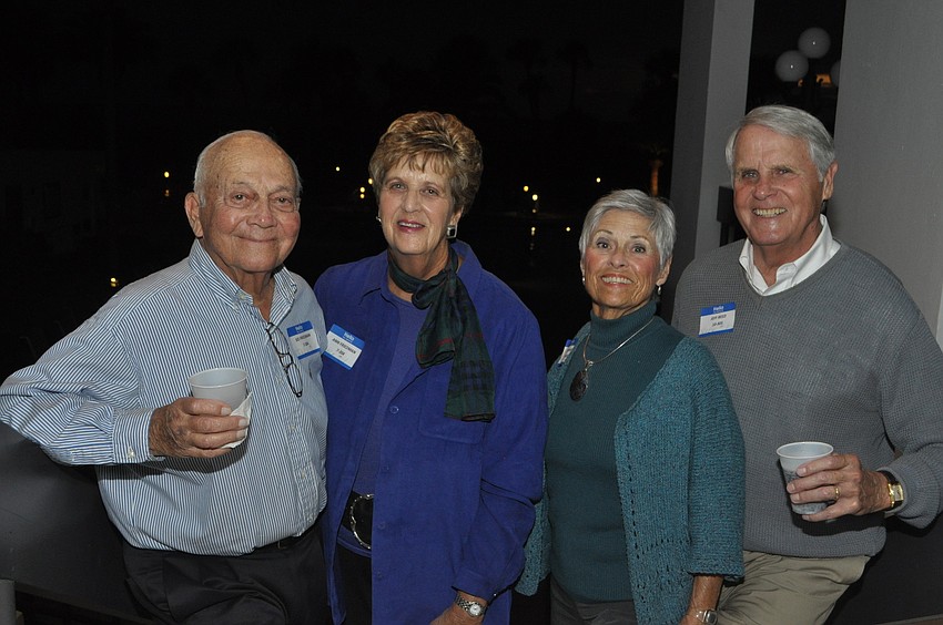 Sid and Ann Friedman with Judy and Jeff Reed