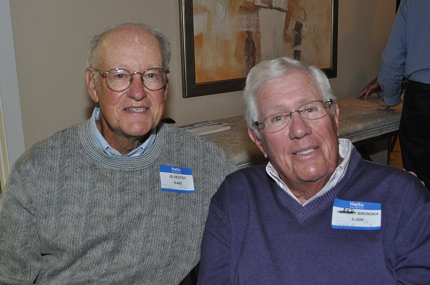 Ed Deutch and Bud Bronska