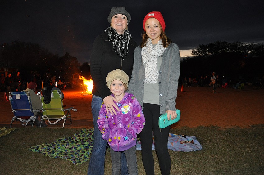 Kim, Claire and Jade Femenia