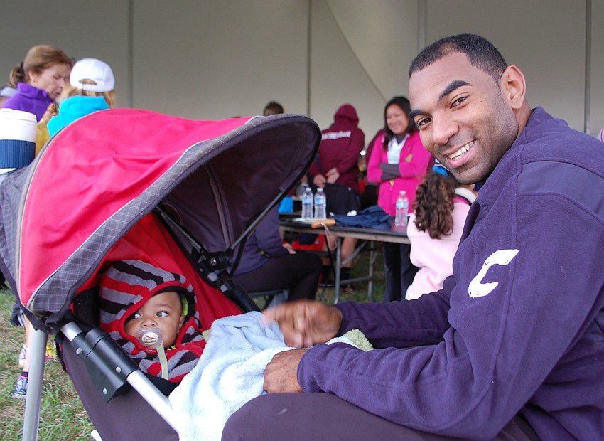 Alex Caminero and his son, Alexander