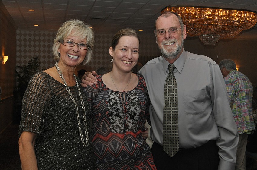Suzanne Robertson, Jolyn Lambert and Peter Robertson