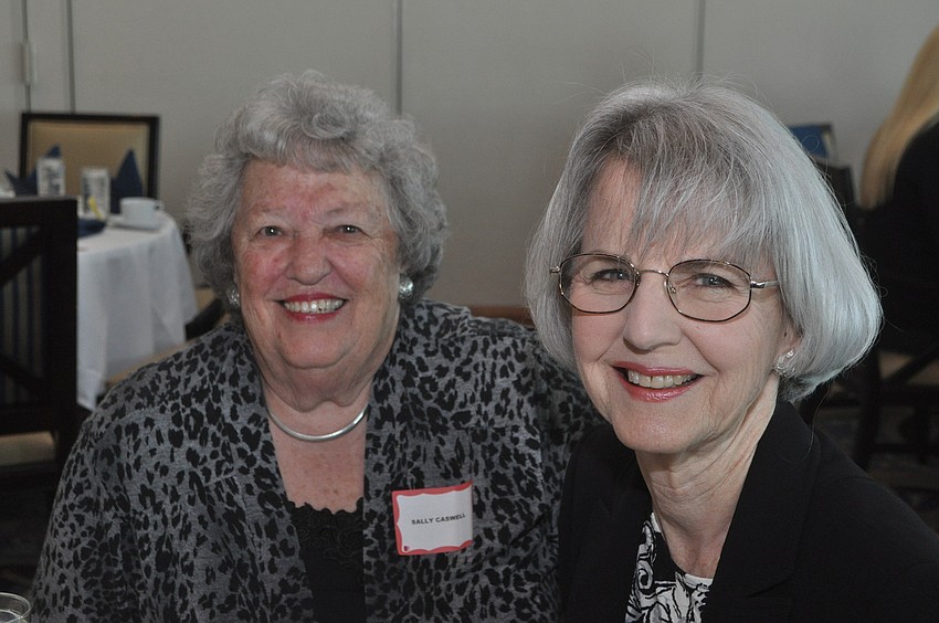 Sally Caswell and Marilyn Watsey