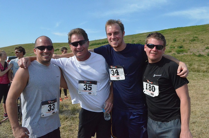 Richie Rivera, Jack Gorrill, Michael Beckwith and David Saunders