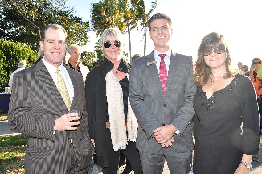 Shaun Merriman, Jane Bennett, Jordan Hallam and Wendy Merriman