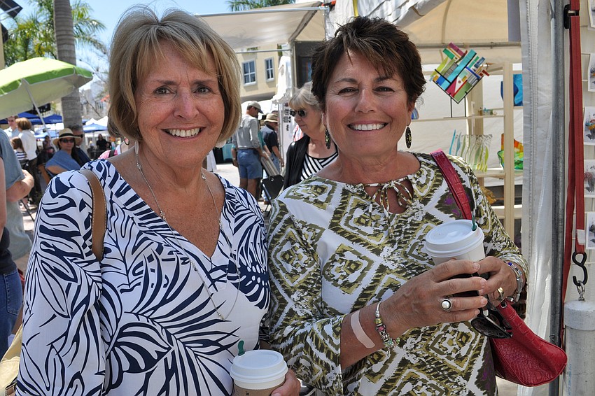 Jan Carlstein and Anna Gebstadt enjoyed the afternoon.