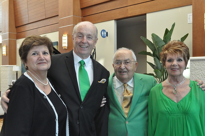 Jo and Brian Kelly with John and Mary Mitchell