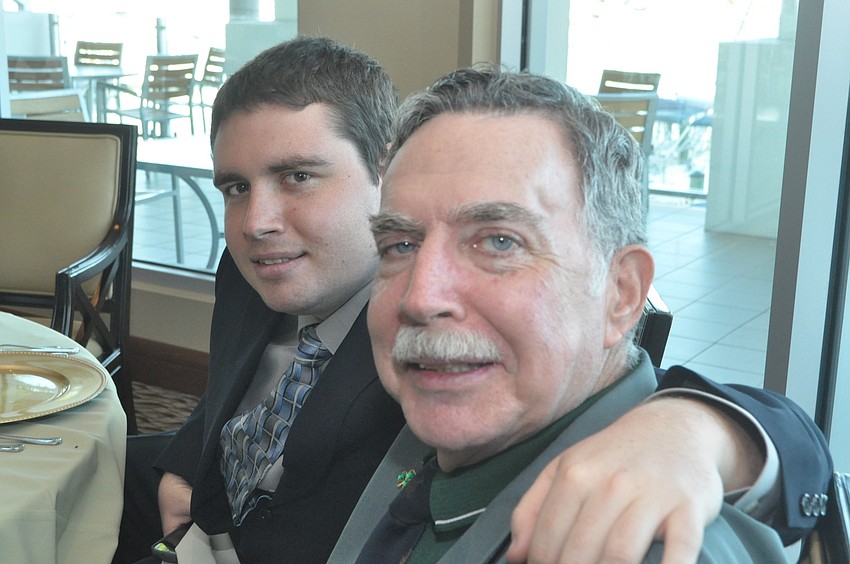 George McNamara, with his father, Tom