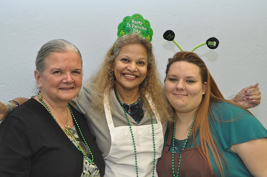 Ingrid Wisniewski, Stephanie Braganza and Janie Blaine