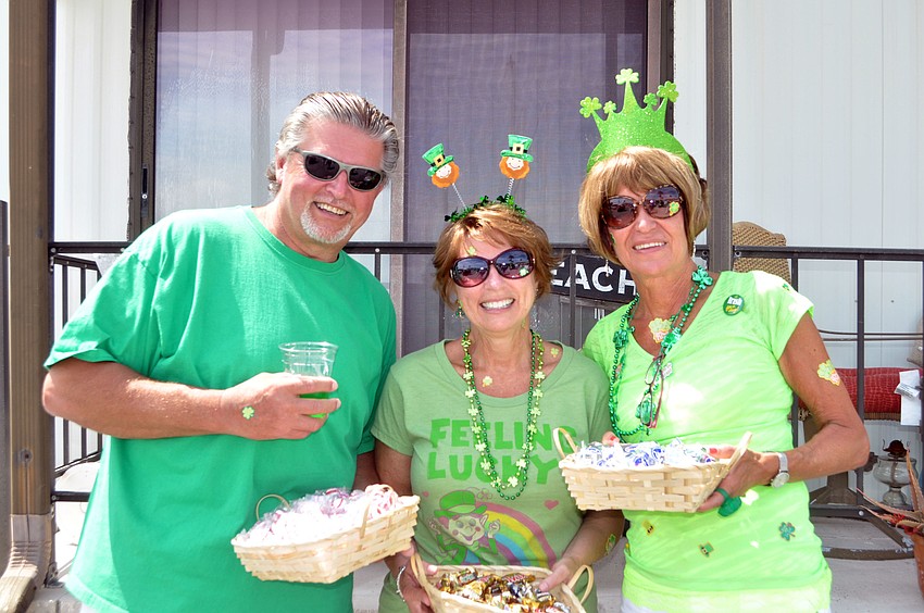 Brian and Valerie Esseman with Nancy Flick
