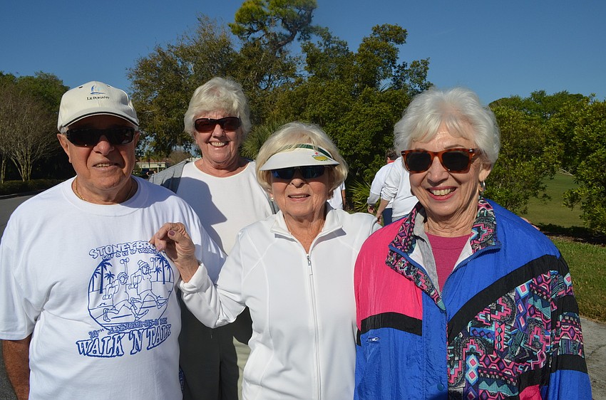Mike LaRusso, Barbara Loveridge, Charlene Orletski and Dee Howey