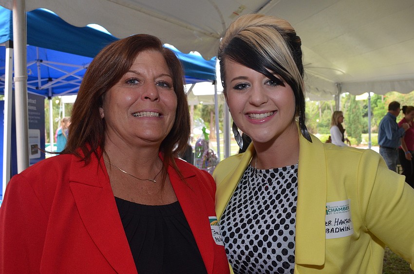 Bridget Matthew with Amber Hanson