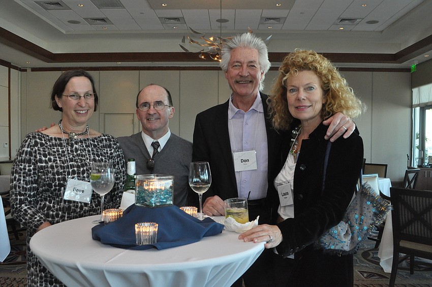 Ilene and David Denton with Don Wood and Laura Pearson