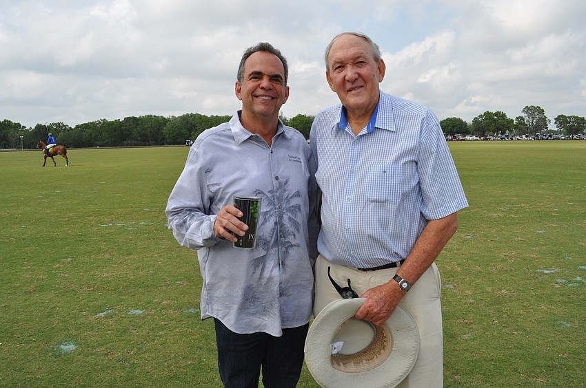 Darrell Turner and John Clarke, the former CEO of Schroeder Manatee Ranch