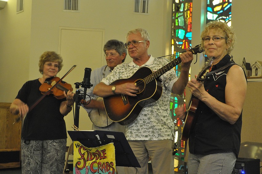 The Fiddle Crabs performed.