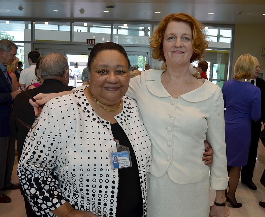 Lorraine Butler and Mary Saionz