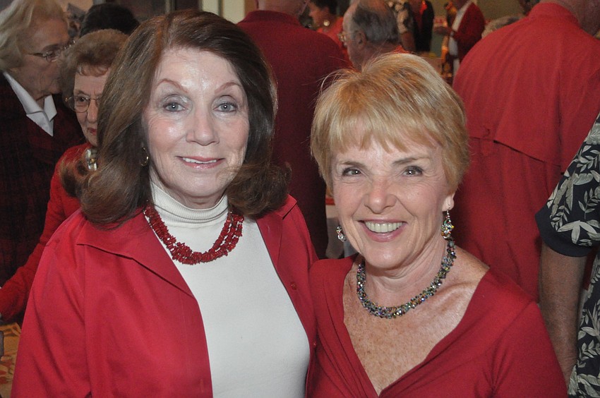 Eileen Devine and Joyce Mazurek
