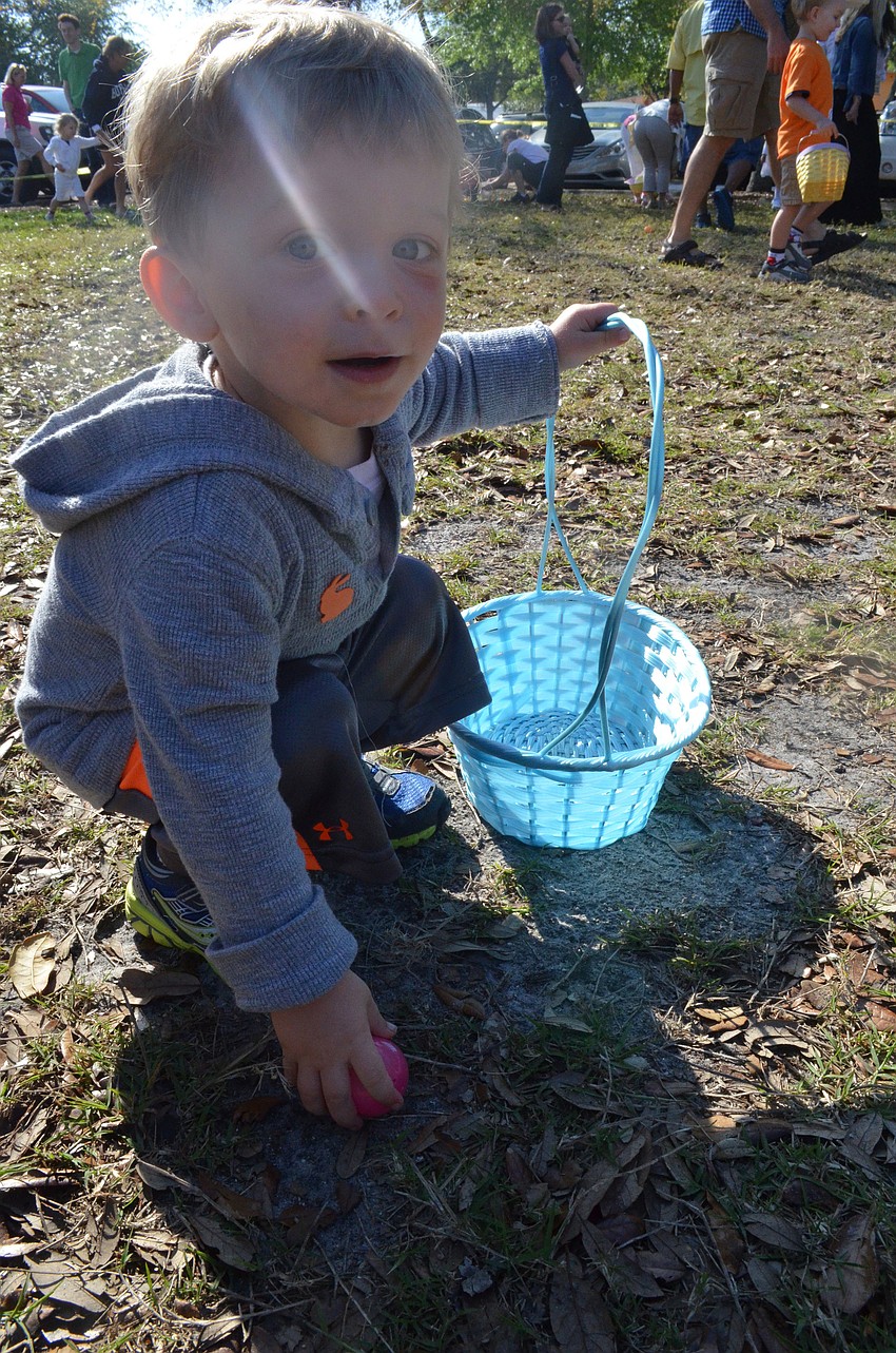 Colin Rudisell finds and Easter egg.