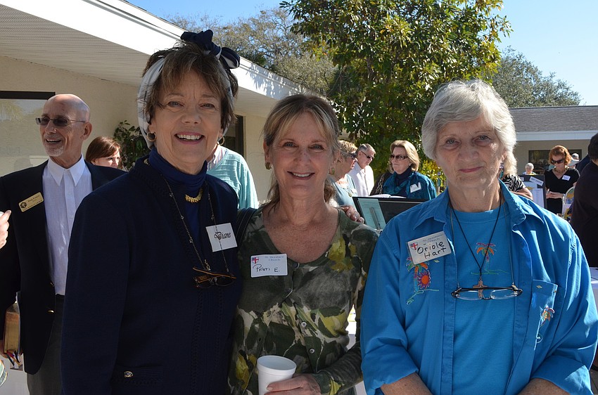 Diane Mott Davidson, Pam Eaton and Oriole Hart