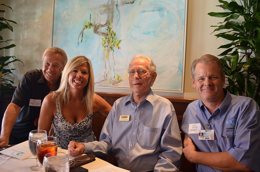 Butch Tomaseski, Rae Tomaseski, Norm Mallard and James Ballou