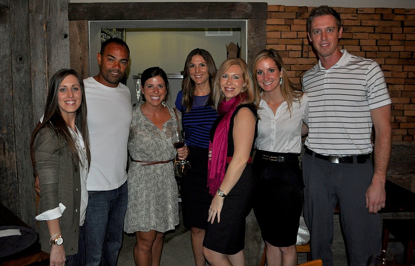 Amanda Hall, Vincent Burns, Anne Carter, Jennifer Impastato, Annie Thornhill and Graeme Lauriston