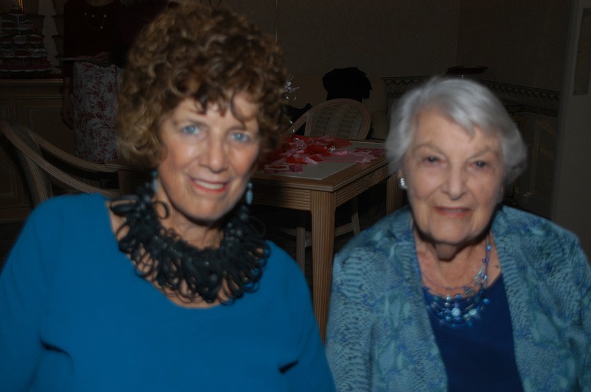 Nancy Kane and Florence Heitler