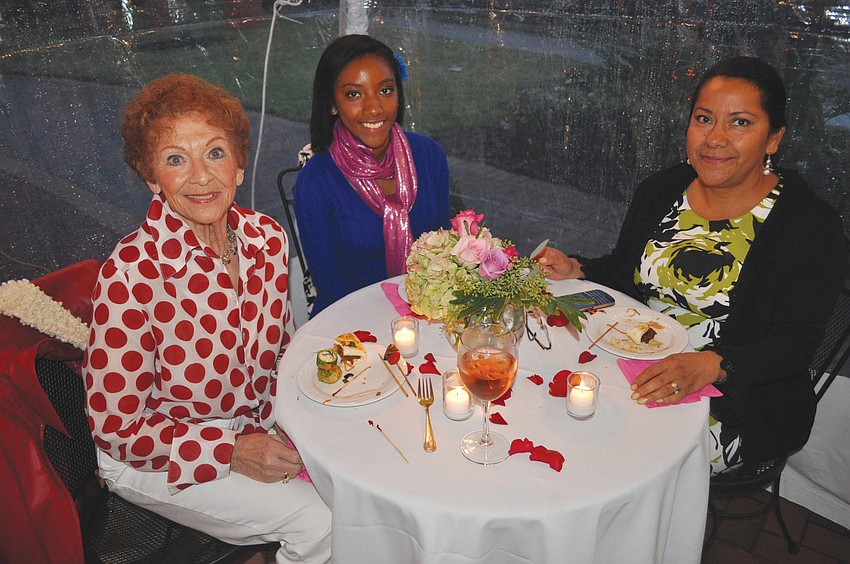 Sylvia Meyer, Nathalie Kabongo and Rosa Chavez