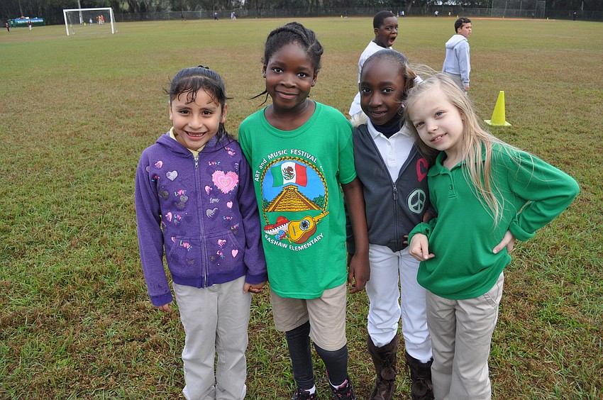 Jasmin Estiada, Danielle Somefun, Kayla Garner and Imagyn Laraway