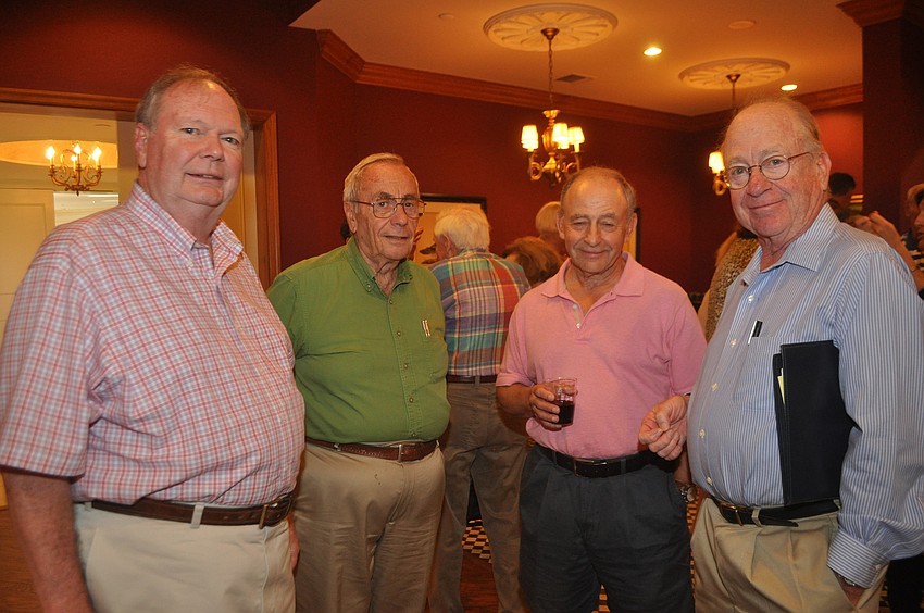 Tom Saalfeld, Vince DeLisi, Paul Levine and Claude Engle