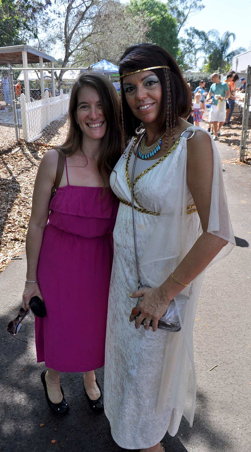 Rabbi Elaine Glickman and Sabrina Silverberg