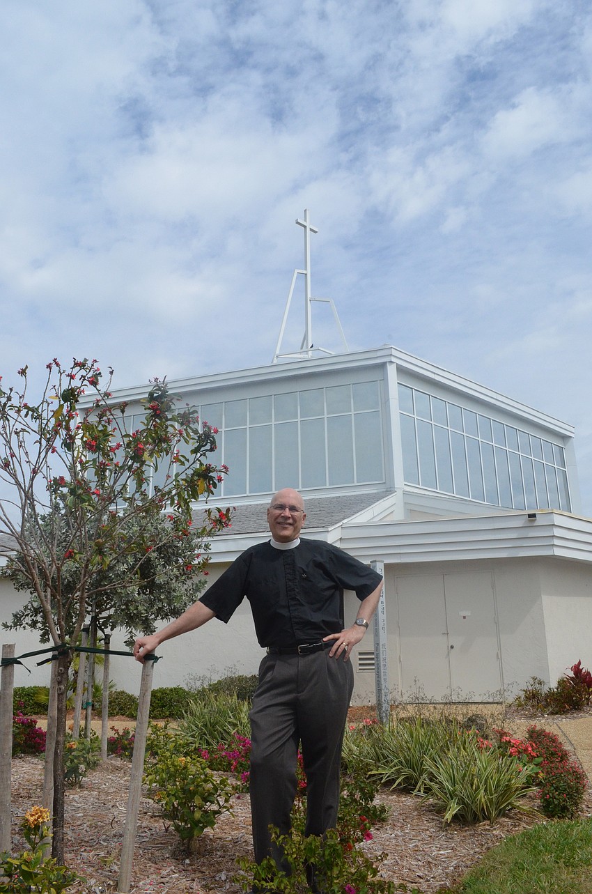 Father John C. N. Hall is happy to be at St. Boniface Episcopal Church. He says the parishioners are energetic and talented people that want to make a difference in the world.
