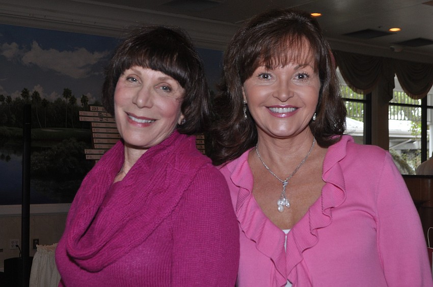 Lynn Walters and Cris Meyers, For the Cure co-chairwomen