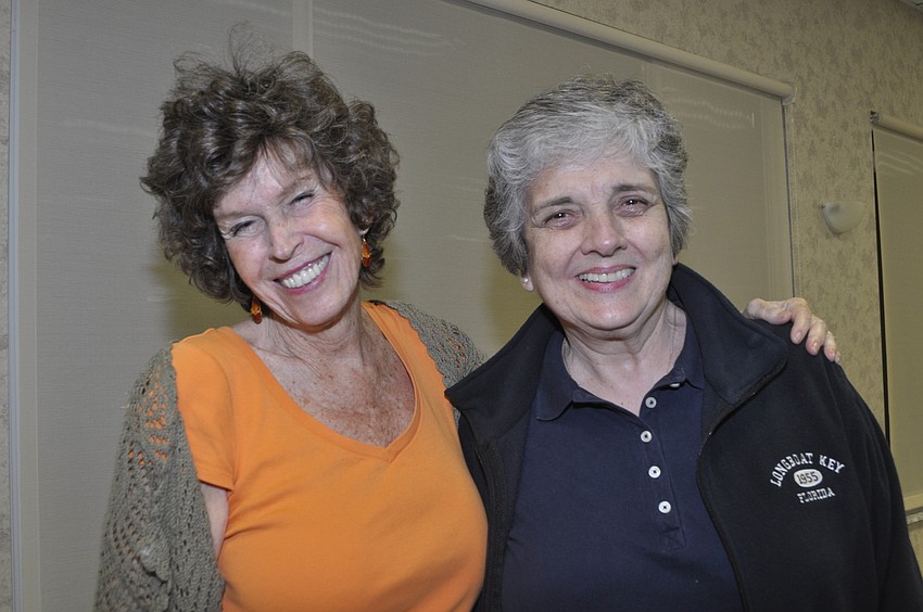 Donna Godfrey and Julie Clauson