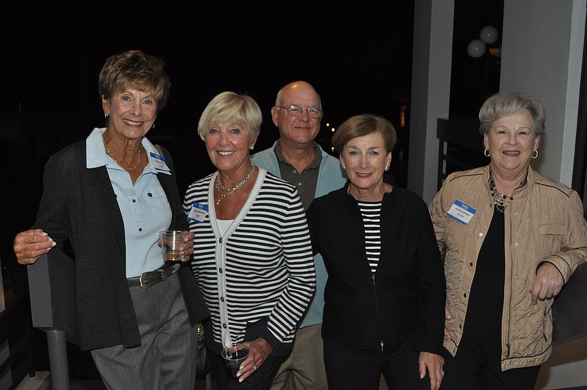 Diane Deutch, Nancy Bronska, Ed Abramek, Mary Ahern and Eloise Godsey