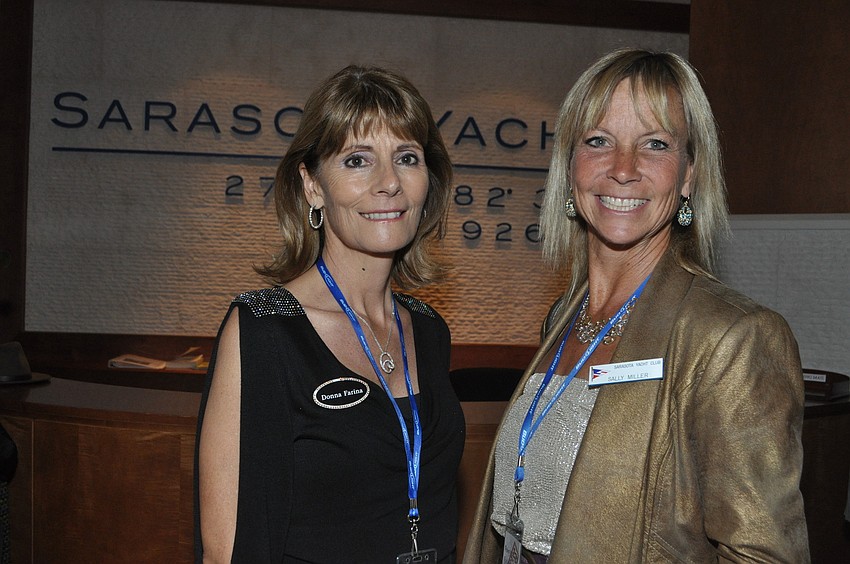 Donna Farina and Sally Miller