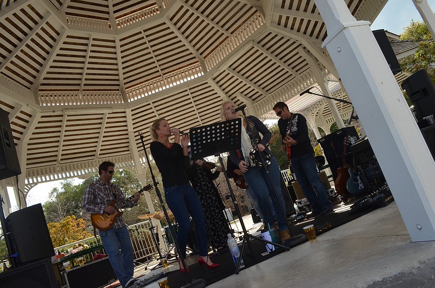 My Friend Scott performs for the crowd.