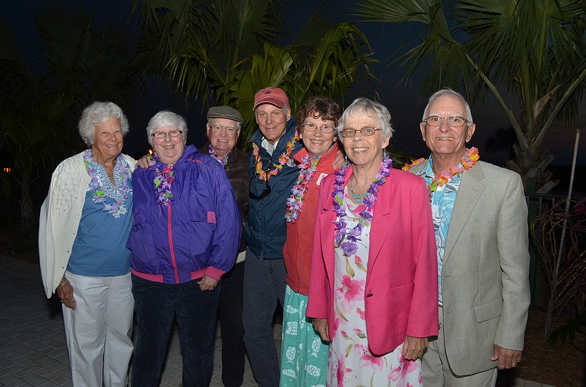 Carolyn Pruyne, Doris Perrotti, Larry North, Ned and Susan Phipps, Renate and John Winter.