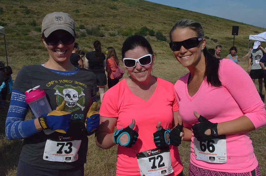 Amy Newlove, Heather Hutson and Alicia Major