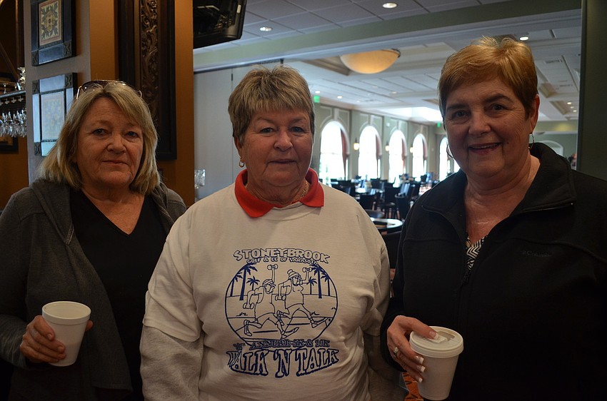 Jan Berk, Sue Balazs and Marg Bell
