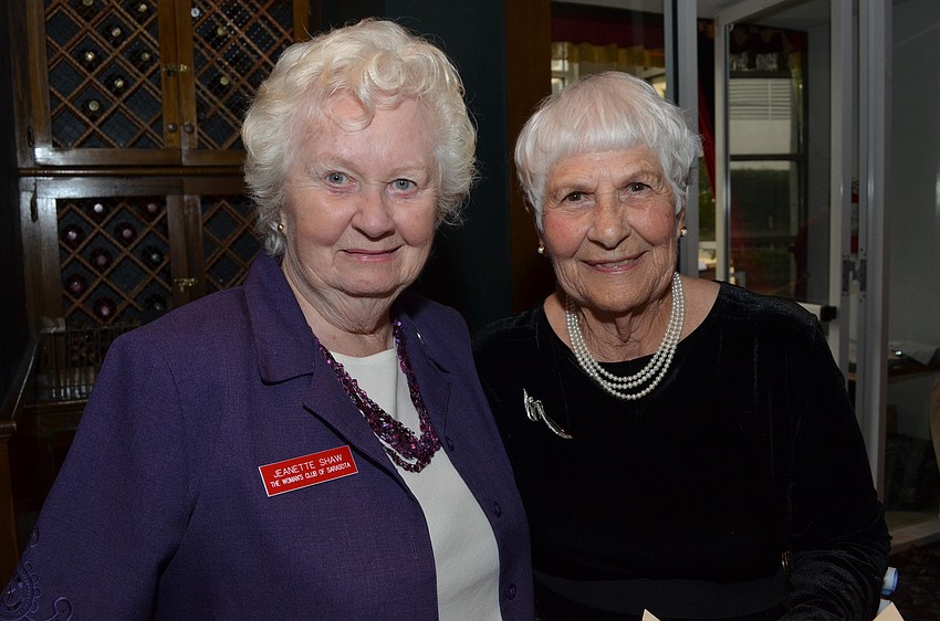 Jeanette Shaw and Eunice Church