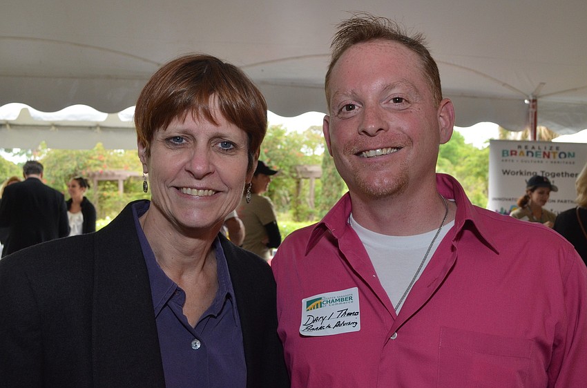 Caroline Reed and Daryl Thomas
