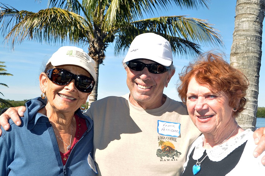 Millie and Frank Perricone with Jeannie Gibson