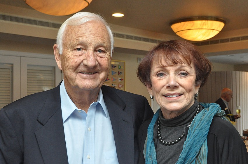 Bird Key Yacht Club bowlers, Phil and Trude Smith