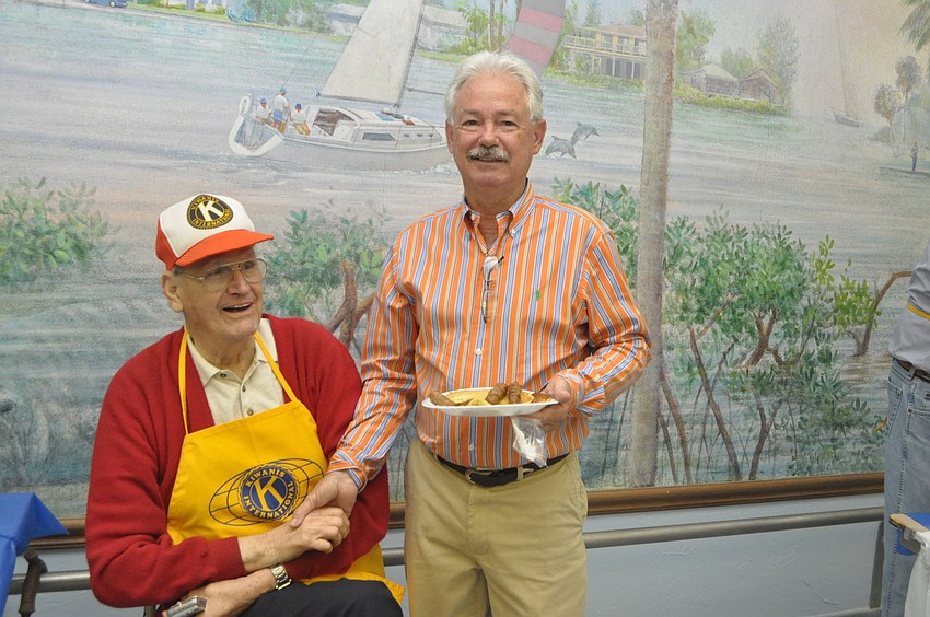 Bill Sceva and Jim Brown