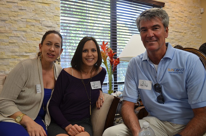 Gretchen Bogacz, Shari McDuffie and Joel Pye