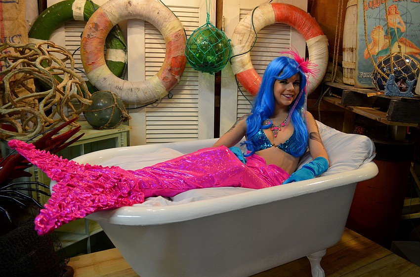 Virginia Hughes fit the nautical theme.