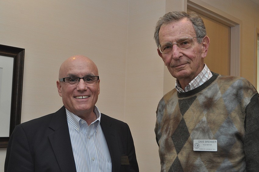 Commission Jack Duncan with Vice Mayor Dave Brenner