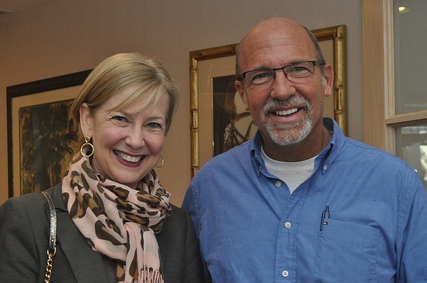 Georgina Clamage and Richard Perlman of Michael Saunders & Company