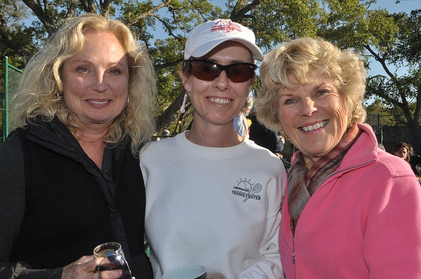 Gloria Lipscomb, Kay Thayer and Barbara Pappas