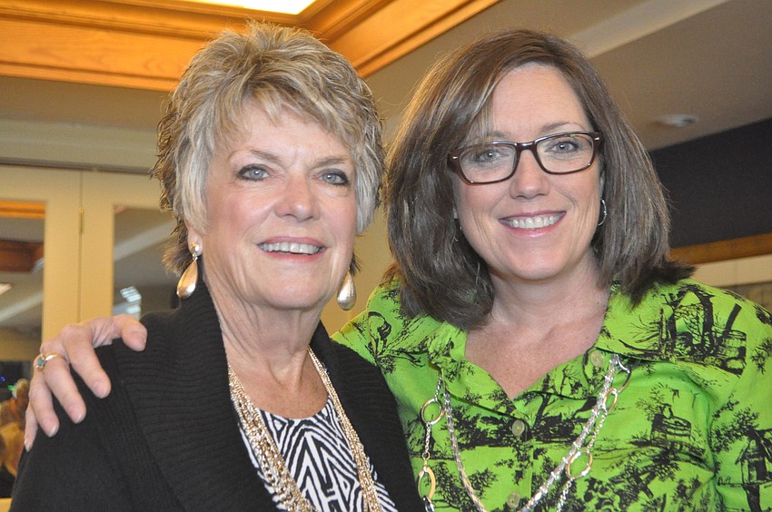 Roleta Meredith with her daughter, Vaneta Meredith Rogers